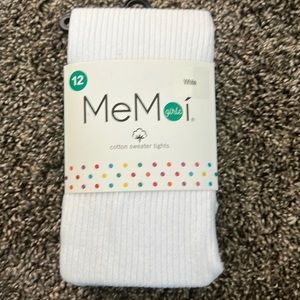 - MeMoi Cotton Sweater Tights Size 12 NEW